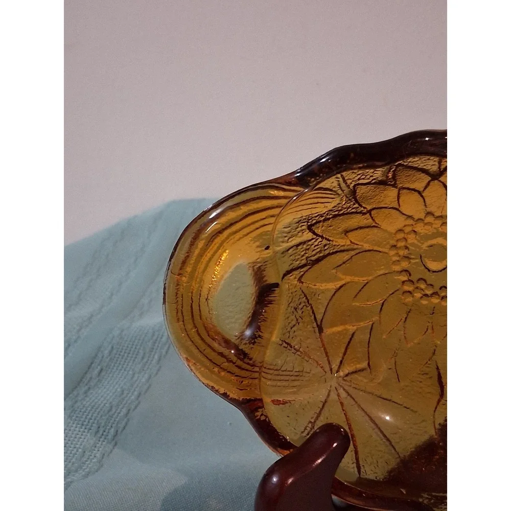 Indiana Glass vintage amber
